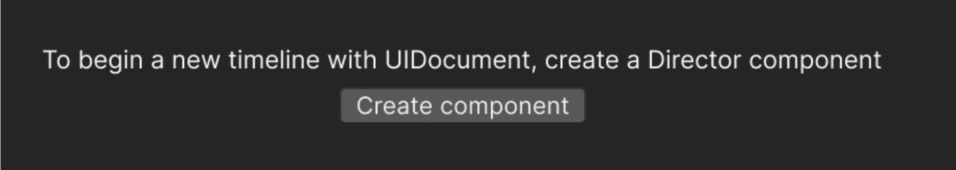 Create component button.
